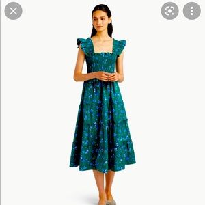 Hill House Ellie Nap Size L in Space Floral NWT